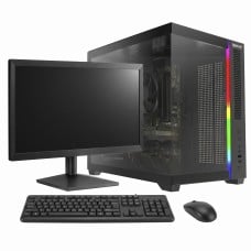 PC GAMER COMMANDER Intel Core i5 8400 / AMD Radeon RX 7600 / 16GB DDR4 (2X8GB) / SSD 512GB / Monitor 19 Pol