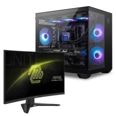 PC GAMER POWERED BY MSI ADVANCED Ryzen 7 5700X / RTX 5060 8GB / 16GB DDR4 / SSD 480GB + Monitor Gamer MSI MAG 276CXF, 27 Pol