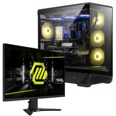PC GAMER POWERED BY MSI ULTIMATE AMD Ryzen 7 7800X3D / RTX 5060 TI 16GB / 16GB DDR5 / 1TB NVMe + Monitor Gamer MSI MAG 275QF, 27 Pol