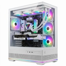 PC GAMER POWERED BY MSI ULTIMATE WHITE / AMD Ryzen 7 7800X3D / RTX 5060 TI 8GB / 16GB DDR5 / 1TB NVMe