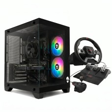 PC GAMER SIM TRUCKER AMD Ryzen 5 5500 / AMD Radeon RX 580 8GB / 16GB DDR4 / SSD 512GB
