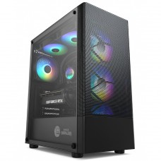 PC Gamer T-Gamer Barrage Processador AMD Ryzen 5 5500 / NVIDIA GeForce RTX 5060 / 16GB DDR4 / SSD 480GB 