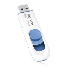 Pendrive Adata C008, 32GB, USB 2.0, Branco e Azul, AC008-32G-RWE