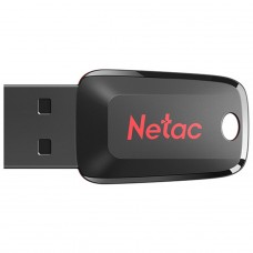 Pendrive Netac U197 Mini, 128GB, USB 2.0, Preto, NT03U197N-128G-20BK