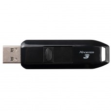 Pendrive Patriot Xporter 3, 128GB, USB 3.2, Preto, PSF128GX3B3U
