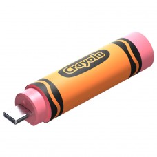 Pendrive SanDisk Crayola, 64GB, USB-C Flash Drive, 300MBs, Mango Tango, SDCZIC-064G-G46O