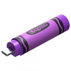 Pendrive SanDisk Crayola, 64GB, USB-C Flash Drive, 300MBs, Vivid Violet, SDCZIC-064G-G46V