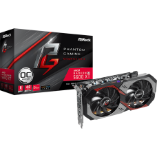 Placa de Vídeo ASRock, Radeon, RX 5600 XT Phantom Gaming D2 OC, 6GB, GDDR6, 192Bit, 90-GA1XZZ-00UANF