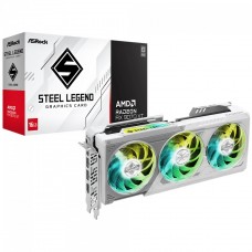 Terabyte Placa de Vídeo ASRock AMD Radeon RX 9070 XT Steel Legend, 16GB, GDDR6, FSR, Ray Tracing, White, 90-GA5DZZ-00UANF image