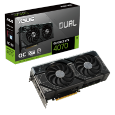 Placa de Vídeo Asus Dual GeForce RTX 4070 OC Edition, 12GB, GDDR6X, DLSS, Ray Tracing, DUAL-RTX4070-O12G
