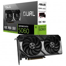 Terabyte Placa de Vídeo Asus Dual NVIDIA GeForce RTX 5060 OC, 8GB, GDDR7, DLSS, Ray Tracing, DUAL-RTX5060-O8G image
