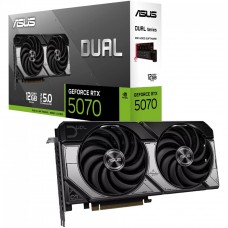 Placa de Vídeo Asus Dual NVIDIA GeForce RTX 5070, 12GB, GDDR7, DLSS, Ray Tracing, DUAL-RTX5070-12G