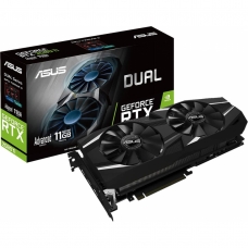 Placa de Vídeo Asus NVIDIA GeForce RTX 2080 Ti Dual, 11GB, GDDR6, 352Bit, DUAL-RTX2080TI-A11G
