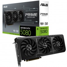 Placa de Vídeo Asus Prime NVIDIA GeForce RTX 5080, 16GB, GDDR7, DLSS, Ray Tracing, PRIME-RTX5080-16G