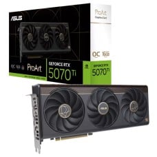 Placa de Vídeo Asus ProArt NVIDIA GeForce RTX 5070 Ti OC Edition, 16GB, GDDR7, DLSS, Ray Tracing, 90YV0NR0-M0NA00 