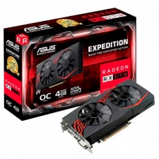 Placa De Vídeo Asus Radeon Expedition RX 570 OC 4GB EX-RX570-O4G GDDR5