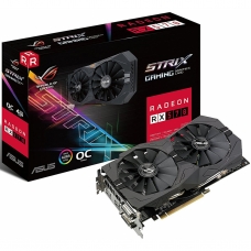 Placa de Vídeo ASUS Radeon RX 570 ROG Strix Dual OC, 4GB GDDR5, 256Bit, ROG-STRIX-RX570-O4G-GAMING 