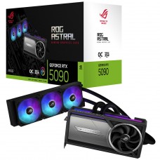 Placa de Vídeo Asus Rog Astral LC NVIDIA GeForce RTX 5090 OC, 32GB, GDDR7, DLSS, Ray Tracing, ROG-ASTRAL-LC-RTX5090-O32G-GAMING
