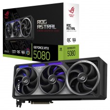 Placa de Vídeo Asus Rog Astral NVIDIA GeForce RTX 5080 OC, 16GB, GDDR7, DLSS, Ray Tracing, ROG-ASTRAL-RTX5080-O16G-GAMING