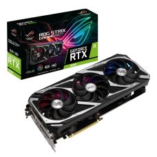 Placa de Vídeo Asus ROG Strix Geforce RTX 3060, LHR, 12GB, GDDR6, DLSS, Ray Tracing, ROG-STRIX-RTX3060-12G-GAMING