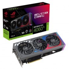 Placa de Vídeo Asus ROG Strix NVIDIA GeForce RTX 4060 Ti, 16GB, GDDR6, DLSS, Ray Tracing, 90YV0JI1-M0NA00