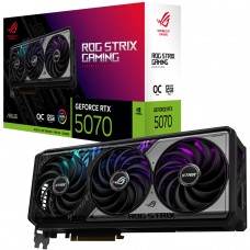 Placa de Vídeo Asus ROG Strix NVIDIA GeForce RTX 5070 OC Edition, 12GB, GDDR7, DLSS, Ray Tracing, ROG-STRIX-RTX5070-O12G-GAMING