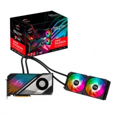 Placa de Vídeo ASUS ROG STRIX Radeon RX 6800 XT GAMING LC, OC, 16GB, GDDR6, FSR, Ray Tracing, ROG-STRIX-LC-RX6800XT-016G-GAMING