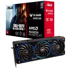Placa de Vídeo Asus TUF Gaming AMD Radeon RX 9070 XT COD BO7 Special Edition, 16GB, GDDR6, FSR, Ray Tracing, TUF-RX9070XT-O16G-COD-BO7