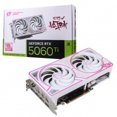 Placa de Vídeo Colorful iGame NVIDIA GeForce RTX 5060 Ti Ultra W Duo OC, 16GB, GDDR7, DLSS, Ray Tracing, White