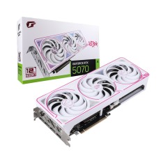 Placa de Vídeo Colorful iGame NVIDIA GeForce RTX 5070 Ultra W OC, 12GB, GDDR7, DLSS, Ray Tracing, White