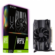 Placa de Vídeo EVGA GeForce RTX 2060 XC, 6GB, GDDR6, 192bit, 06G-P4-2063-KR