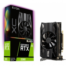 Placa de Vídeo EVGA Geforce RTX 2060 XC Black, 6GB GDDR6, DLSS, Ray Tracing, 06G-P4-2061-KR