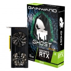 Placa de Vídeo Gainward NVIDIA GeForce RTX 3050 Ghost OC, LHR, 8GB, GDDR6, DLSS, Ray Tracing, NE63050T19P1-190AB