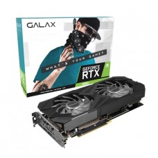 Placa de Video GALAX, GeForce RTX 3060, (1-Click OC), LHR, 12GB, GDDR6, DLSS, Ray Tracing, 36NOL7MD2NEX