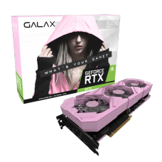 Placa de Vídeo Galax, GeForce, RTX 3070 EX Gamer Pink, 1 Click OC, 8GB, GDDR6, 256Bit