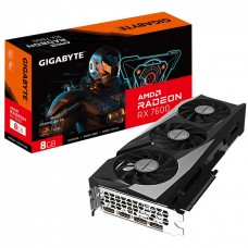 Placa De Vídeo Gigabyte AMD Radeon RX 7600 Gaming OC, 8GB, GDDR6, FSR, Ray Tracing, GV-R76GAMING OC-8GD - OPEN BOX