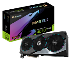 Placa de Video Gigabyte Aorus Master NVIDIA GeForce RTX 4070 Ti Super, 16GB, GDDR6X, DLSS, Ray Tracing, GV-N407TSAORUS M-16GD