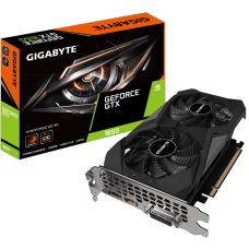 Placa de Vídeo Gigabyte Geforce GTX 1650 D6 WINDFORCE, 4GB GDDR6, 128Bit, GV-N1656WF2OC-4GD/Rev 2.0