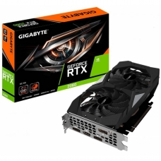 Placa de Vídeo Gigabyte Geforce RTX 2060 OC Dual, 6GB GDDR6, 192Bit, GV-N2060OC-6GD