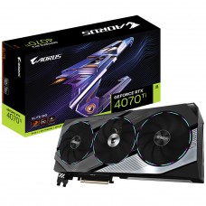 Imagem do Produto Placa De Video Gigabyte GeForce RTX 4070 Ti AORUS ELITE, 12GB, GDDR6X, DLSS, Ray Tracing, GV-N407TAORUS E