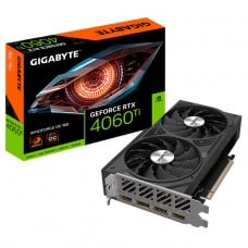 Placa de Vídeo Gigabyte NVIDIA GeForce RTX 4060 Ti WINDFORCE OC, 16GB, GDDR6, DLSS, Ray Tracing, GV-N406TWF2OC-16GD