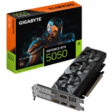 Placa de Vídeo Gigabyte NVIDIA GeForce RTX 5050 OC Low Profile, 8GB, GDDR6, DLSS, Ray Tracing, GV-N5050OC-8GL