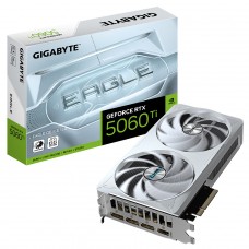 Terabyte Placa de Vídeo Gigabyte NVIDIA GeForce RTX 5060 Ti Eagle OC ICE, 16GB, GDDR7, DLSS, Ray Tracing, GV-N506TEAGLEOC ICE-16GD image