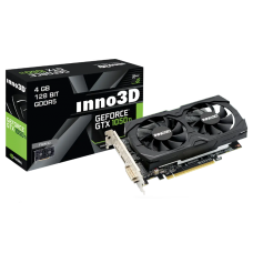 Placa de Vídeo INNO3D GeForce GTX 1050 Ti X2, 4GB, GDDR5, 128Bit, N105K-2DDV-M5CM