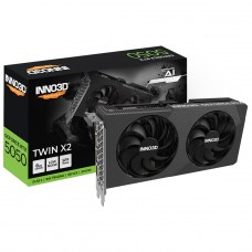 Placa de Vídeo Inno3D NVIDIA GeForce RTX 5050 Twin X2, 8GB, GDDR6, DLSS, Ray Tracing, N50502-08D6-174071N
