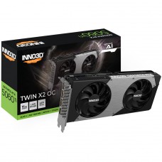 Terabyte Placa de Vídeo INNO3D NVIDIA GeForce RTX 5060 Ti TWIN X2 OC, 16GB, GDDR7, DLSS, Ray Tracing, N506T2-16D7X-191073N image