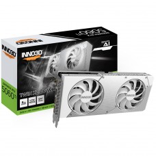 Terabyte Placa de Vídeo INNO3D NVIDIA GeForce RTX 5060 Ti TWIN X2 OC White, 8GB, GDDR7, DLSS, Ray Tracing, N506T2-08D7X-193075W image