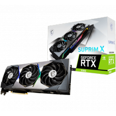 Placa de Vídeo MSI NVIDIA GeForce RTX 3080 SUPRIM X 10G, LHR, 10GB, GDDR6X, DLSS, Ray Tracing, 912-V389-215