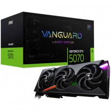 Placa de Vídeo MSI NVIDIA GeForce RTX 5070 Vanguard SOC Launch Edition, 12GB, GDDR7, DLSS, Ray Tracing, G5070-12VGSL