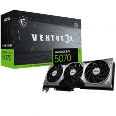 Terabyte Placa de Vídeo MSI NVIDIA GeForce RTX 5070 Ventus 3X OC, 12GB, GDDR7, DLSS, Ray Tracing, G5070-12V3C image